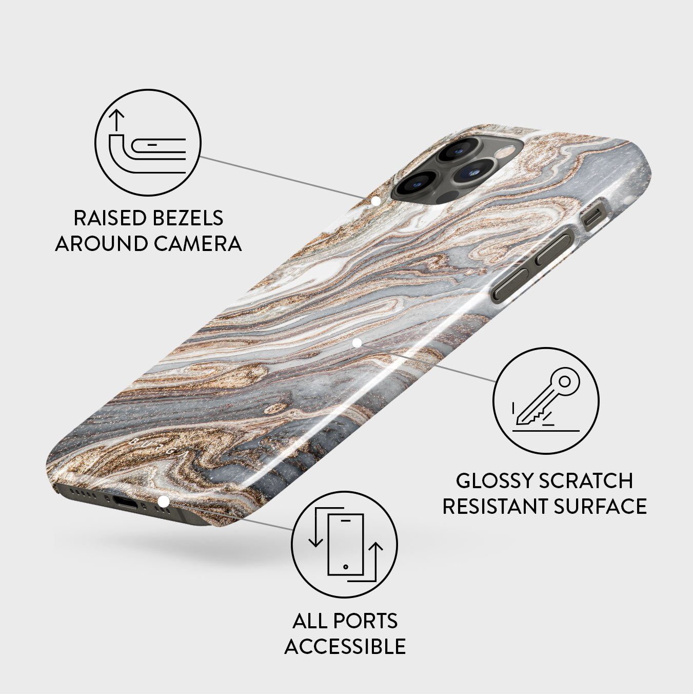 Gentle Wind - Trendy iPhone 12 Pro Max Case