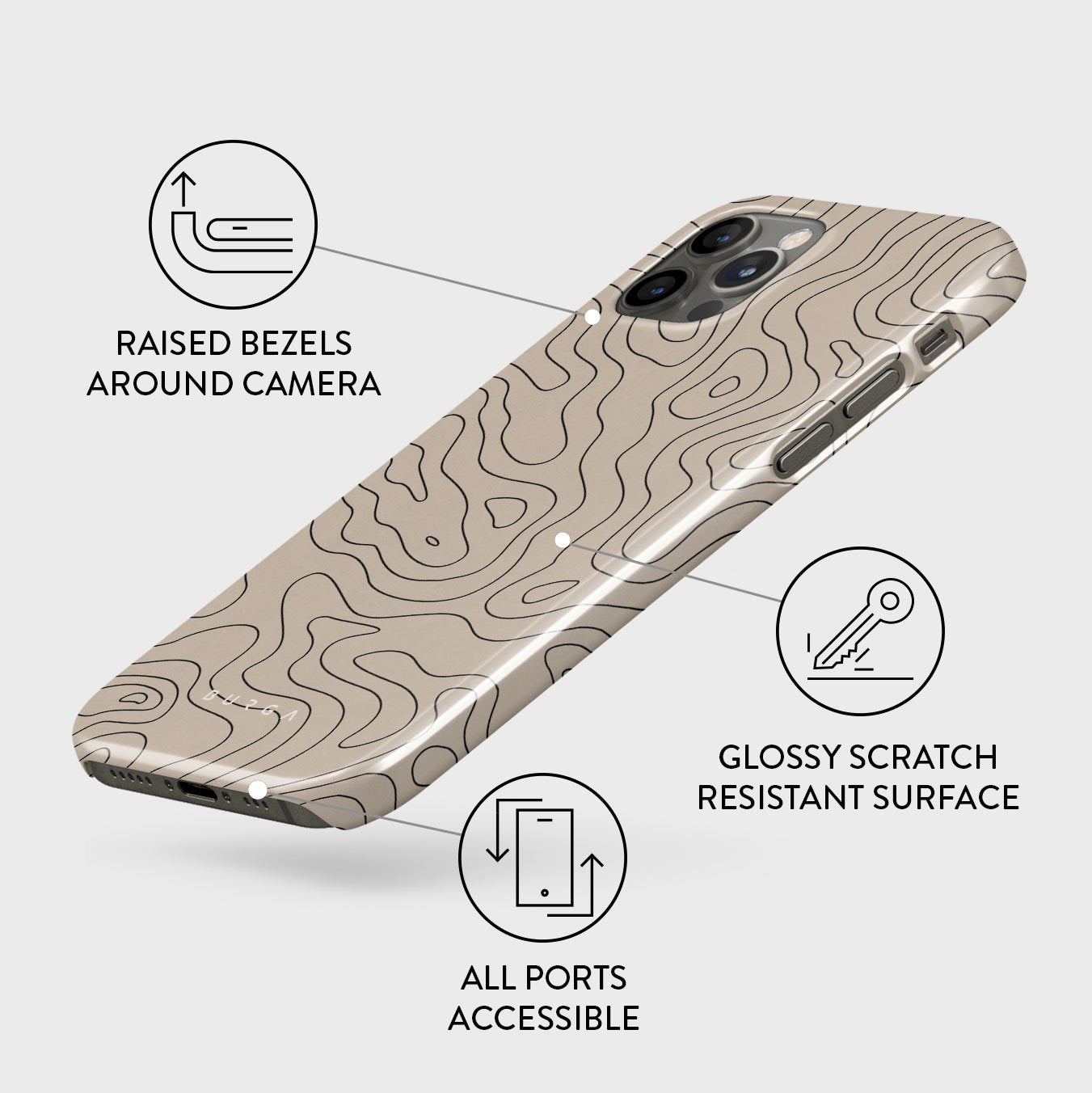 Wild Terrain - Minimalist iPhone 12 Pro Case