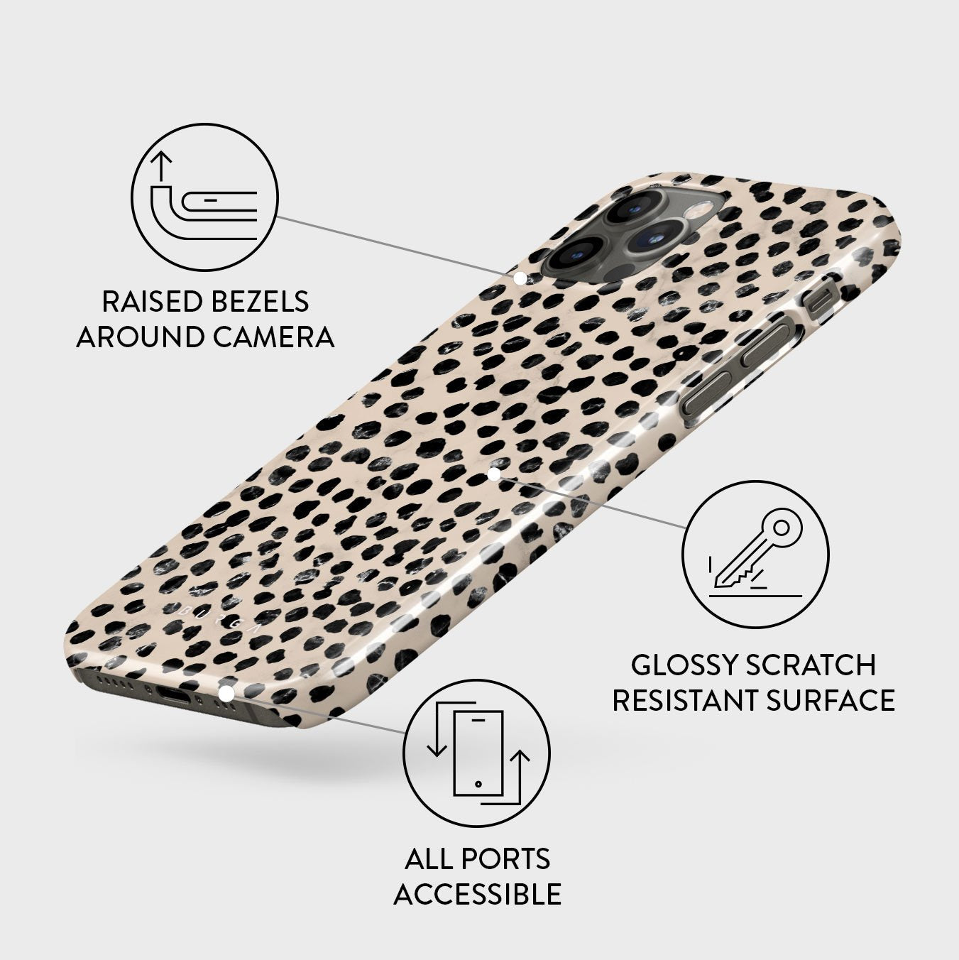 Almond Latte - Cute iPhone 12 Pro Max Case