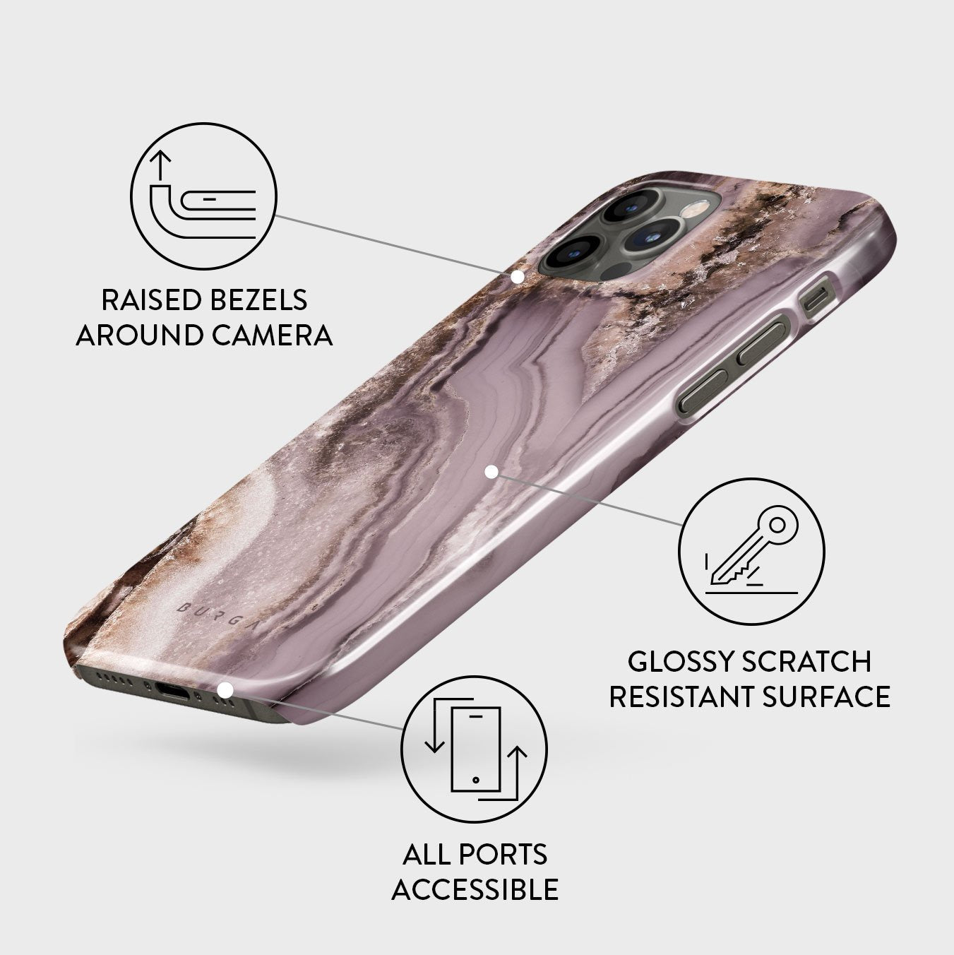 Golden Taupe - Fashion iPhone 12 Pro Case