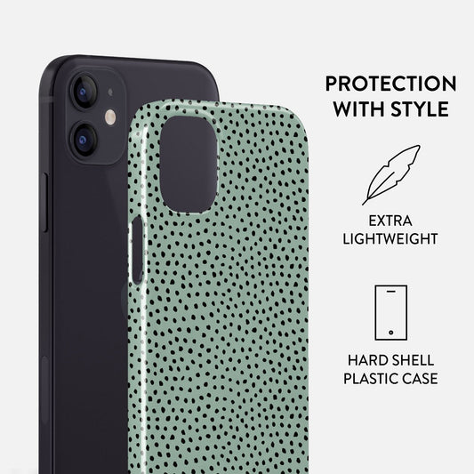 Mint Gelato - Dots iPhone 12 Mini Case