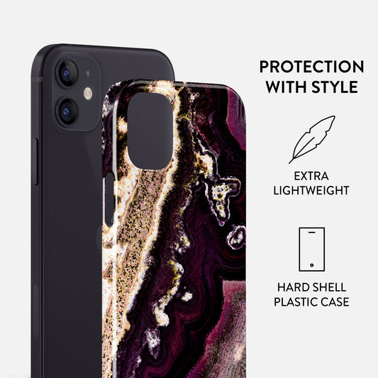 Purple Skies - Marble iPhone 12 Mini Case