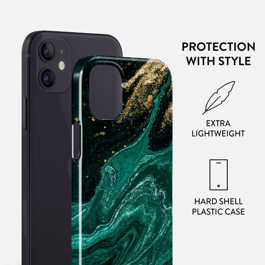 Emerald Pool - Elegant iPhone 12 Case