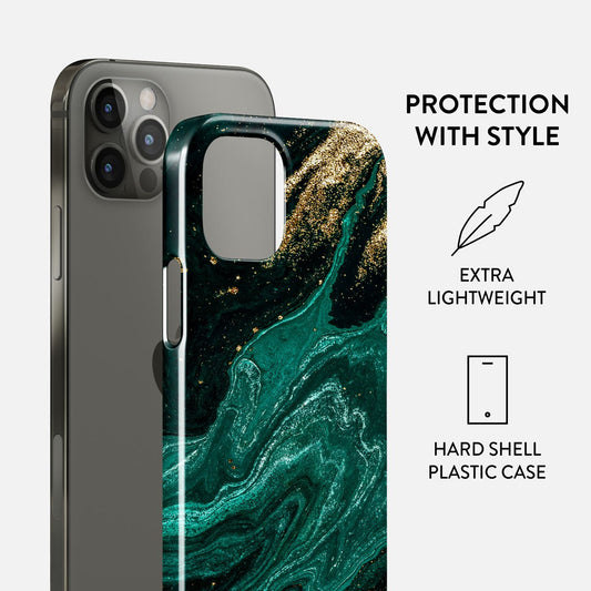 Emerald Pool - Elegant iPhone 12 Pro Max Case