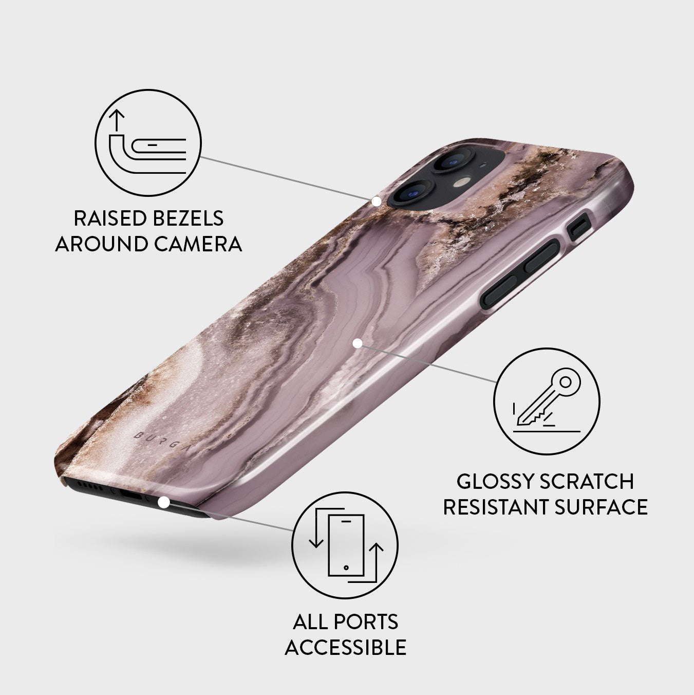 Golden Taupe - Fashion iPhone 12 Case
