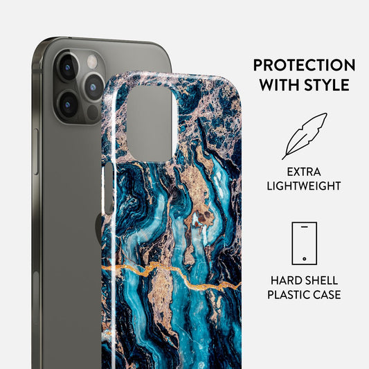 Mystic River - Blue Marble iPhone 12 Pro Case