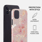 Golden Coral - Pink iPhone 12 Case