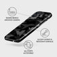 Night Black Camouflage - iPhone 12 Mini Case