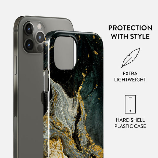 Northern Lights - Marble iPhone 12 Pro Case