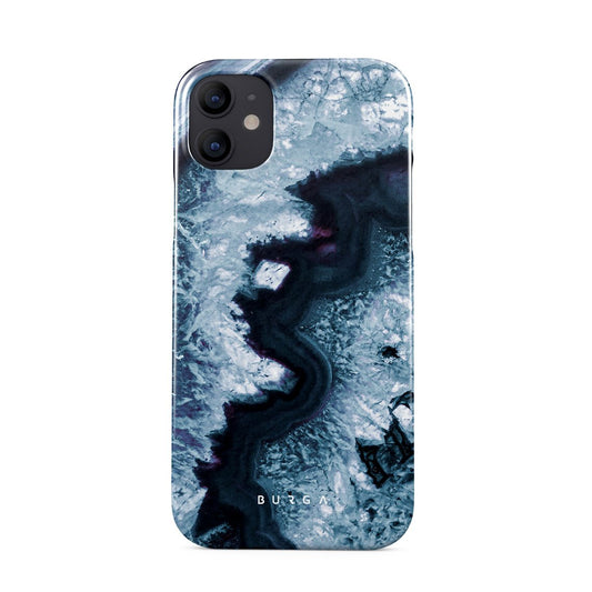 Frozen Lake - Gray Marble iPhone 12 Mini Case